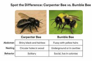 Carpenter Bee vs. Bumble Bee: Spot What’s The Differences