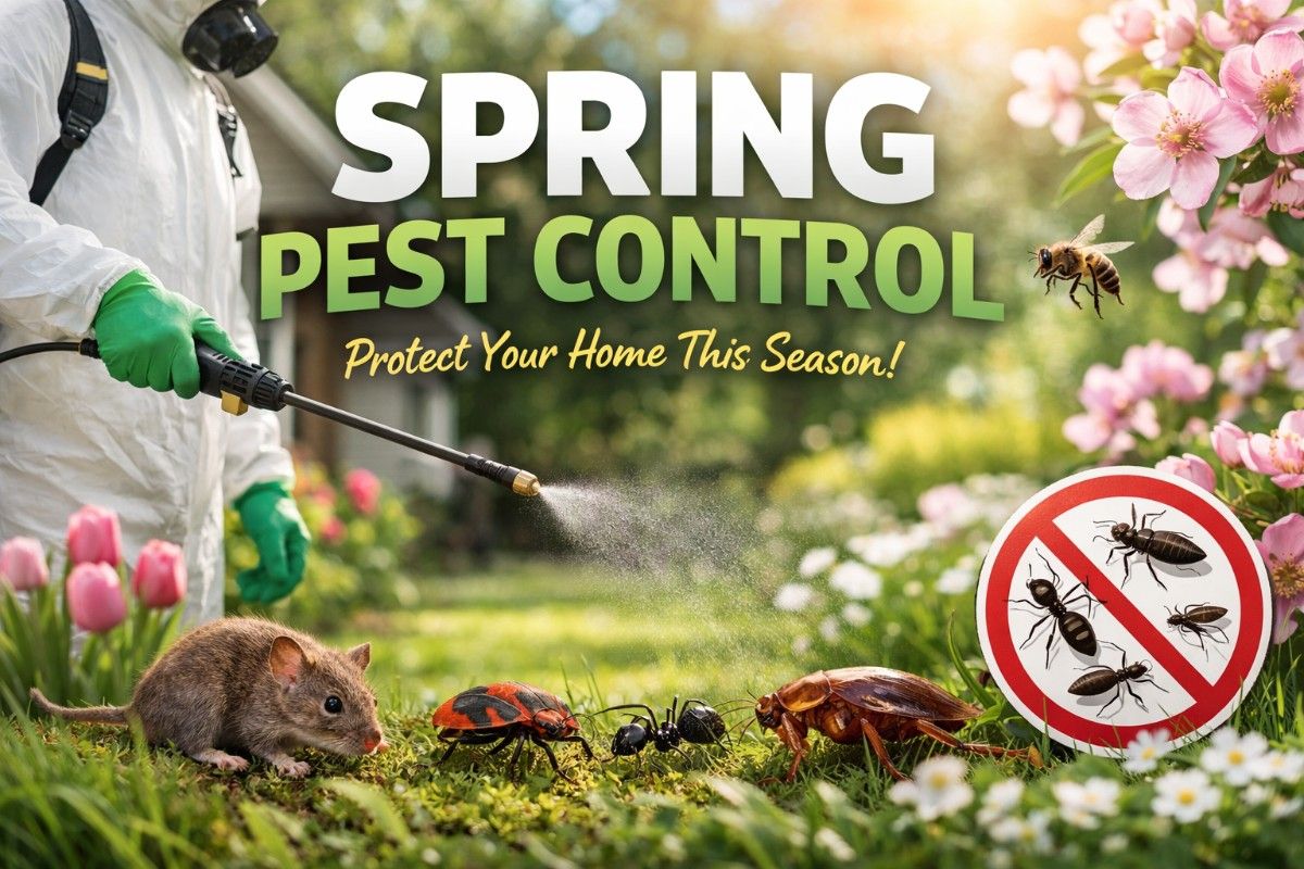 Spring Pest Control for Tracy Residents – Make 2026 Spring Pest Free!